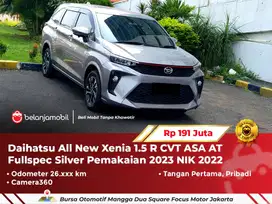 [ LOW KM ] Daihatsu All New Xenia 1.5 R CVT ASA AT Silver 2022/2023
