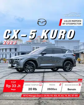 Mazda CX-5 Kuro Edition 2023 Low KM non Elite 2022 AWD 2024