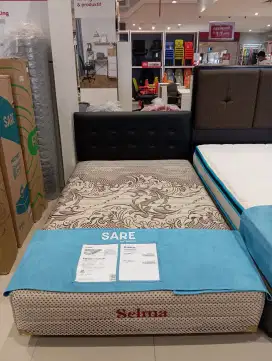 Promo banting harga kasur + headboard ukuran 120×200 & 160×200
