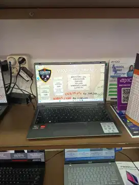 KREDIT LAPTOP AXIOO HYPE 7 AMD PAKE PROMO BUNGA SPESIAL O% HOME CREDIT