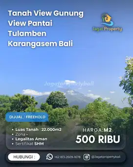 Dijual Tanah Tulamben Karangasem Bali
