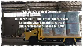 Toilet Proyek, Toilet Umum ToiletOutdoor, Toilet Portable, Wc portable