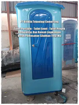 Toilet Portable, Toilet Umum, WC Portable Toilet Outdoor Siap Pakai St