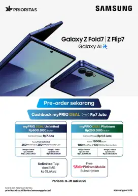 PRE ORDER FOLD 7 & FLIF 7