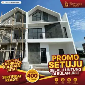 Rumah Gaya Skandinavian Promo Menarik Bosstania Sapen Menanti