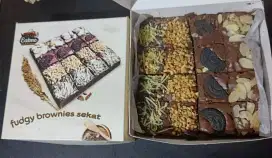 Brownies sekat fudgy