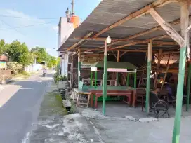 Jual tanah lokasi utara soto sawah gedongan lt 258m hrg 2,5jt/m nego