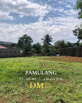 DIJUAL TANAH HOEK STRATEGIS PAMULANG, TANGERANG SELATAN