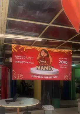 Pelayan Mie Ayam Mamey Khusus Wanita