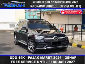 Pajak=MARET-2026 Odo=14k Bunga=4.5% MERCEDES Benz GLC200 AMG 2022 YOPI