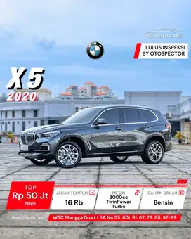 BMW X5 xLine 2020 non msport Low KM xDrive