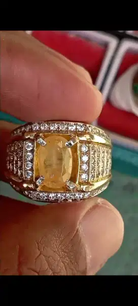 yellow safir srilanka no heat plus memo murah pol