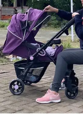 stroller baby elle ungu
