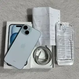 BU iphone 15 128 ibox bh 100% garansi juli 2026