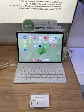 Huawei MatePad 12 X free smart keyboard dan pencil