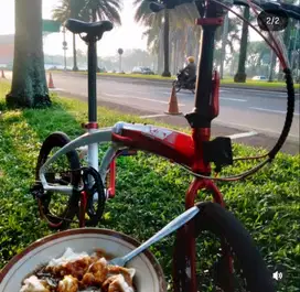 Jual sepeda lipat noris spesial kemerdekaan, Bu lok Cimahi Pemkot