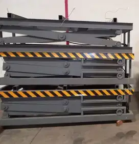 Table Lift 3 Tons 3 KW Double Scissor Type