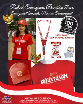 Kaos Karang Taruna, Kaos Custom, Kaos Panitia Agustus, Konveksi Kaos