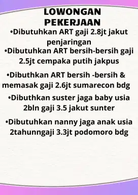 Loker wanita gratis
