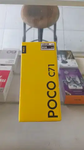 (BERMINAT WA SAJA) Poco C71 4/128 baru garansi resmi 15 bulan