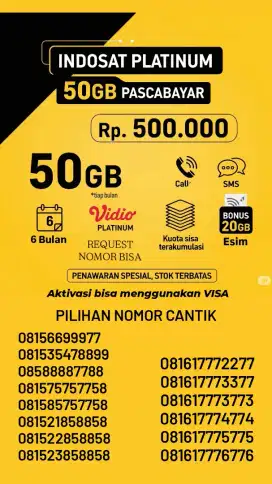 INDOSAT PLATINUM
