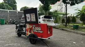 SEPEDA LISTRIK - CUSTOM GEROBAK KOPI