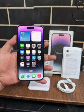 iPhone 14 Pro Max 128Gb iBox Mulus Fullset Bisa TT