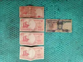 Jual uang kuno uang kertas
