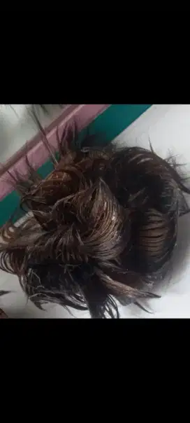 HANDMADE Hiasan Sanggul dr rambut ASLI 2Jt/10 biji besar dan kecil