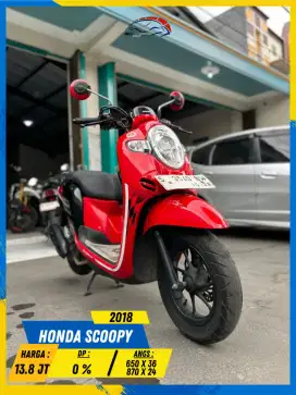 HONDA SCOOPY 2018 PLAT S MURMER MASZEHH HIKMAH MOTOR KEPUH MALANG