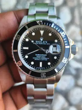 Jam rolex submariner automatic full bawaan