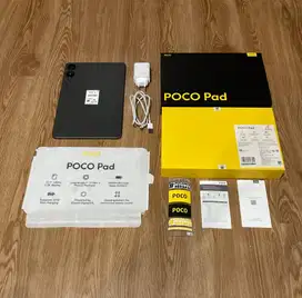Xiaomi Poco Pad 8/256gb Resmi Fullset lengkap original mulus terawat
