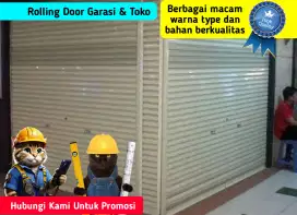 Rolling Door Garasi dan Toko Berkualitas Harga Promosi