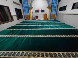 Tersedia Karpet sajadah Masjid import pembelian menyesuaikan kebutuhan