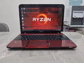 Laptop SLIM Core i7 8Cpu 8GB SSD 1128GB Gaming Desain OK TOSHIBA Grnsi