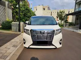 Toyota Alphard 2.5 G ATPM Camera 360 TH 2015 Model 2016 Putih