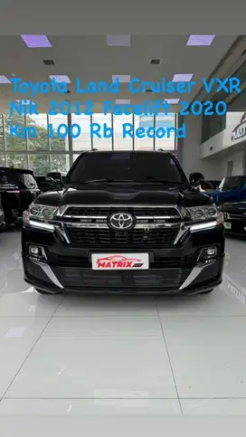 Toyota Land cruiser VXR 2012 facelift 2020 Black Siap Pakai