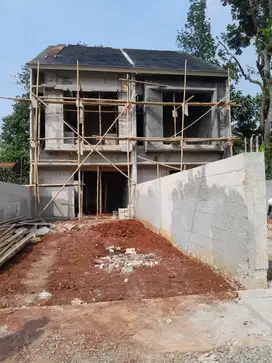 Dijual rumah 2 lantai tanah luas 102 harga 900 juta akses 2 mobil