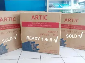 1 Roll Lagi Pipa AC Merek Artic 1/4 + 5/8 Panjang 15 meter