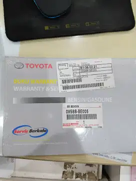 Buku service kendaraan toyota untuk semua type dibawah tahun 2015
