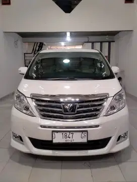 Alphard X 2.4 2012 ISTIMEWA TERAWAT
