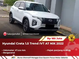 [ PAJAK PANJANG ] Hyundai Creta 1.5 Trend IVT AT Putih 2022/2023