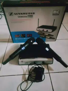 Mic wireless sennheiser normal suara jernih