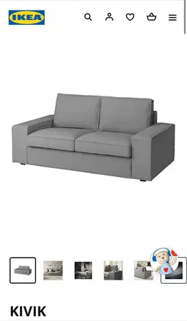 Sofa IKEA type Kivik