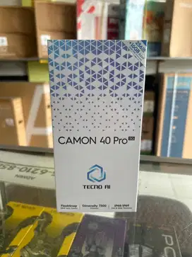 TECNO CAMON 40 PRO 5G 8/256GB GARANSI RESMI KREDIT TT
