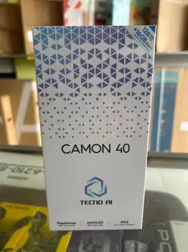 TECNO CAMON 40 8/256GB GARANSI RESMI KREDIT TT