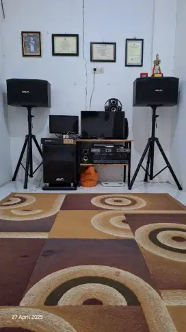 Jual Cepat. Sound Karaoke Ashley. Komplit.