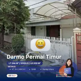 Dijual Cepat Rumah Darmo Permai Timur Strategis