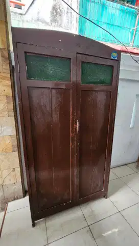 Lemari makan, bisa pakaian kayu jati tua