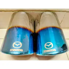 Tail Pipe Buntut Knalpot Tips OEM Look PnP Mazda CX-5 Cx5 mazda3 cx30